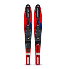 Лыжи парные прогулочные O'Brien VORTEX 65.5" RED W/X7 & RT S23